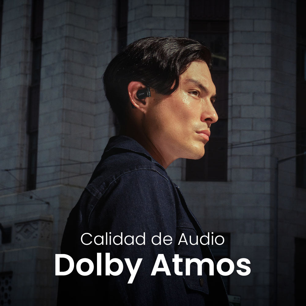 Audifonos Cleer ARC 3 Open-Ear: Sonido Hi-Res, Dolby Atmos, 50h Batería, IPX7 Negro — imagen 3