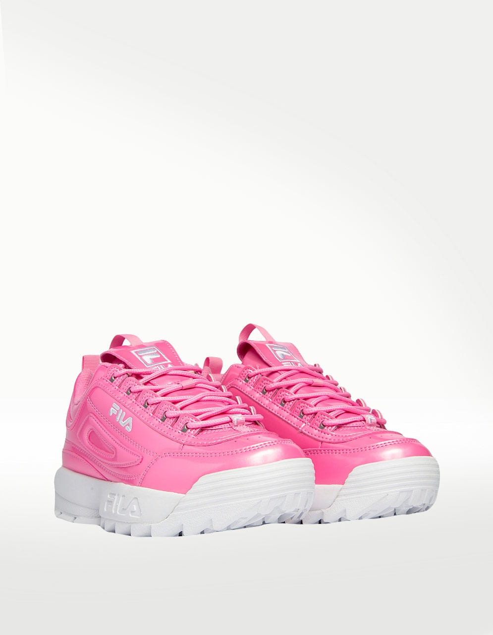 Tenis Fila Disruptor II Rosa - Mujer — imagen 4