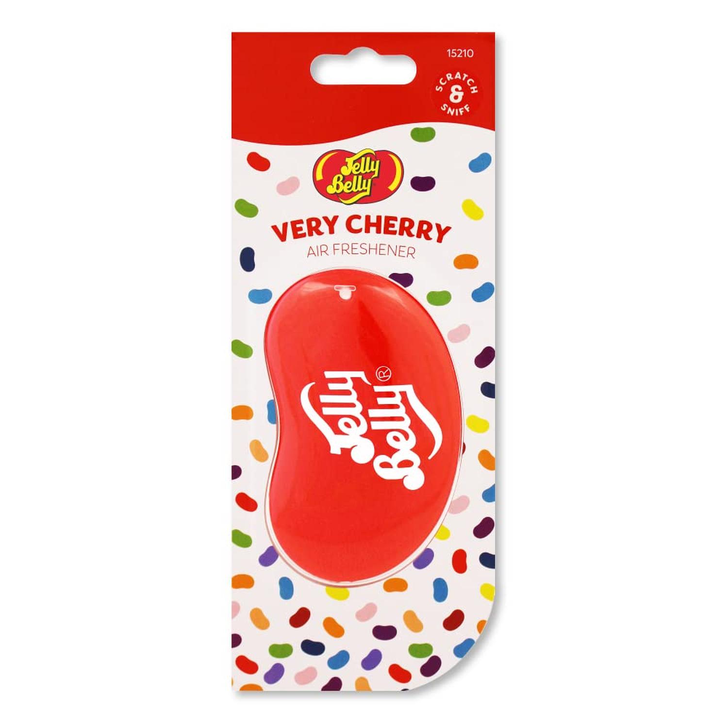 AROMATIZADOR JELLY BEANS AMBIENTE COCHE CHERRY 6 PIEZAS — imagen 1