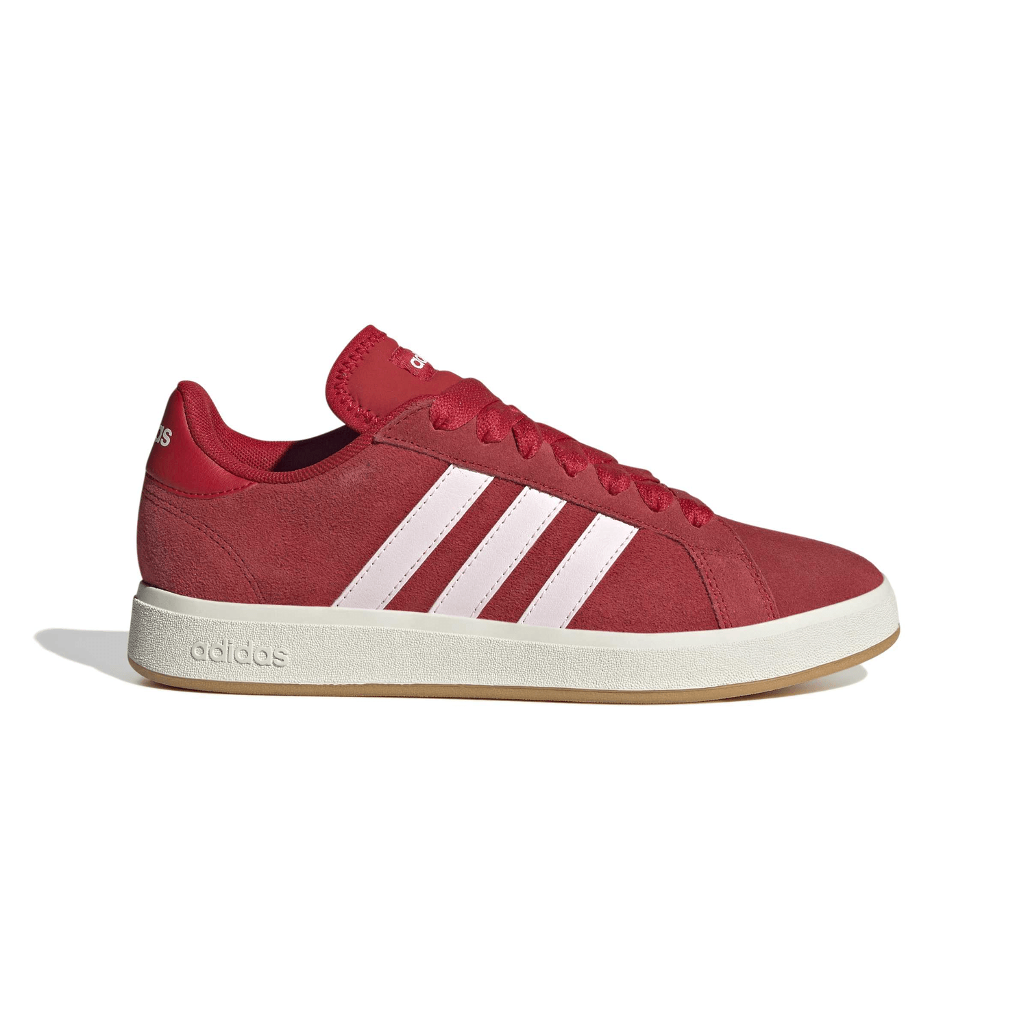 Tenis Adidas Grand Court Base 00s Dama Rojo Casual Mujer — imagen 2
