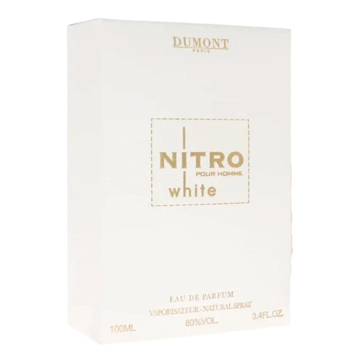 DUMONT NITRO WHITE POUR HOMME EDP 100 ML — imagen 2