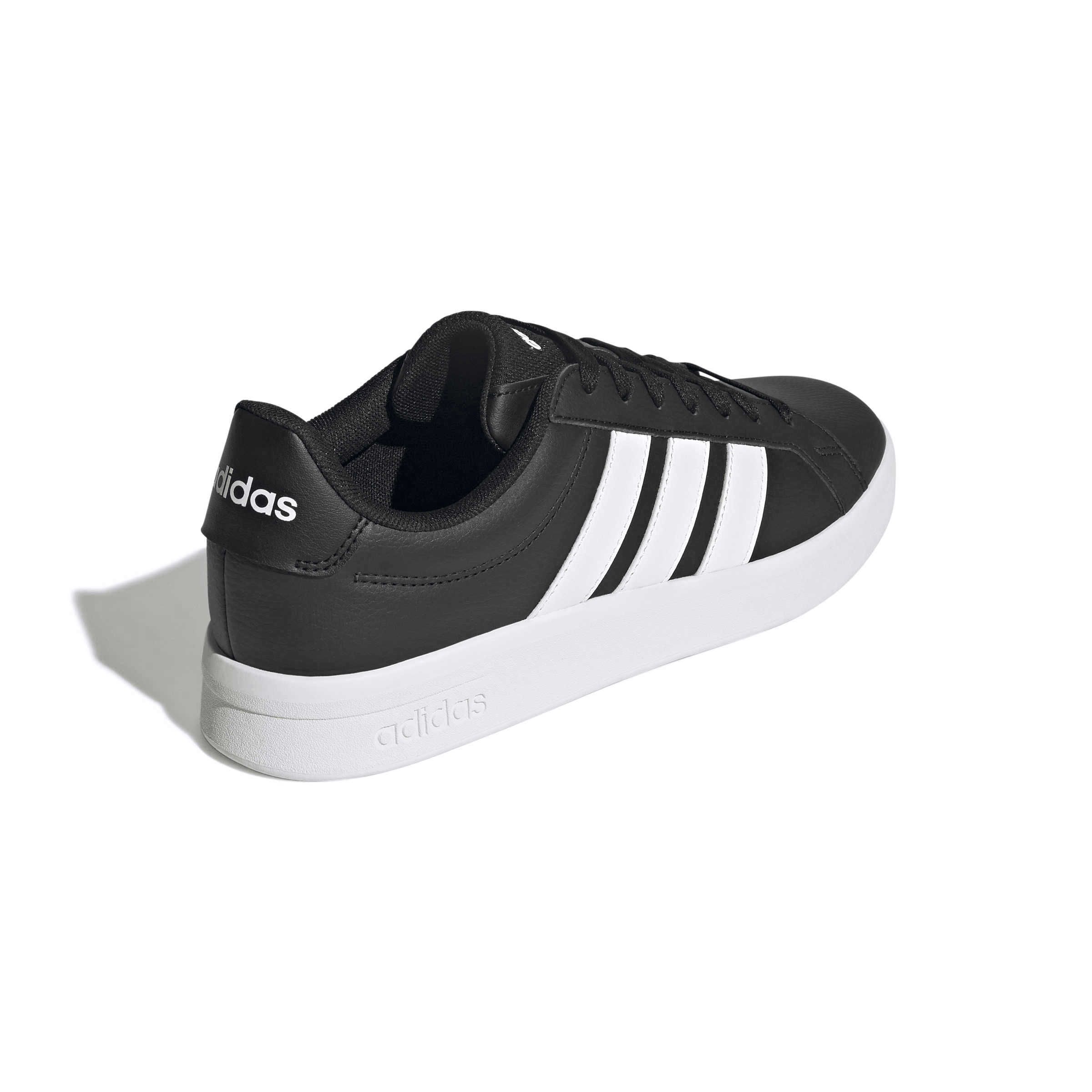 Tenis Adidas Grand Court Base 3.0 Hombre Casual Urbano Negro Caballero — imagen 11