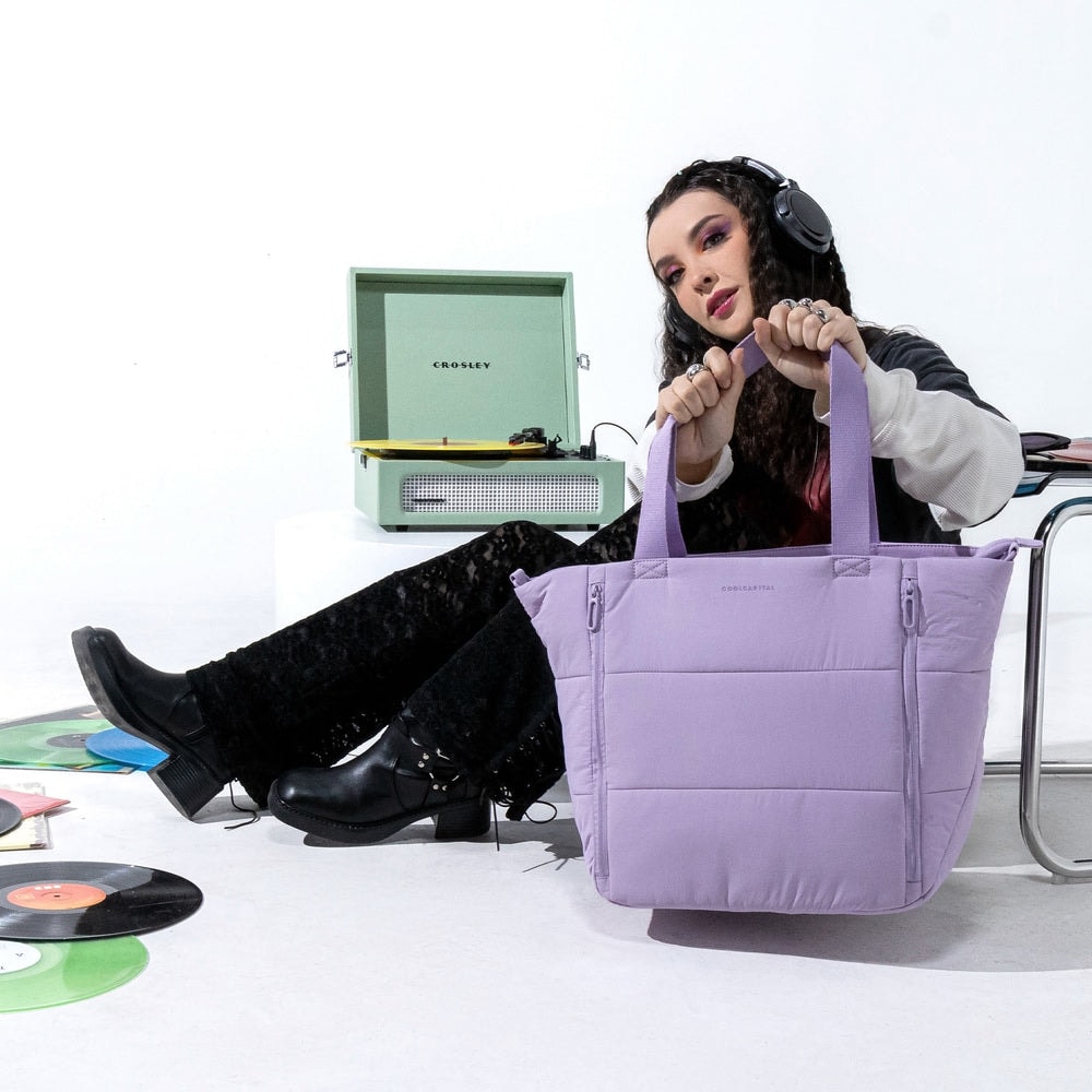 Bolsa Tote Bag Onna Laptop 15" Cool Capital Lila — imagen 17