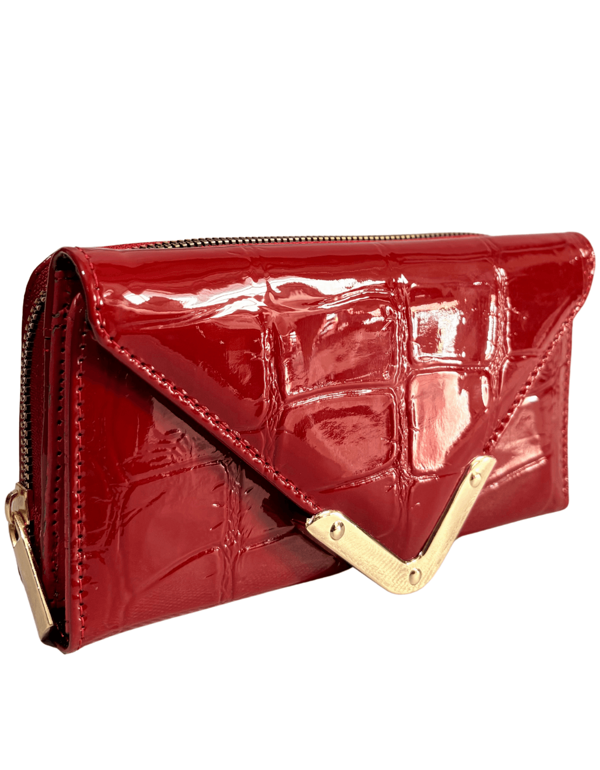 Cartera Billetera Para Mujer De Piel Legitima Charol Original Cinthya — imagen 5