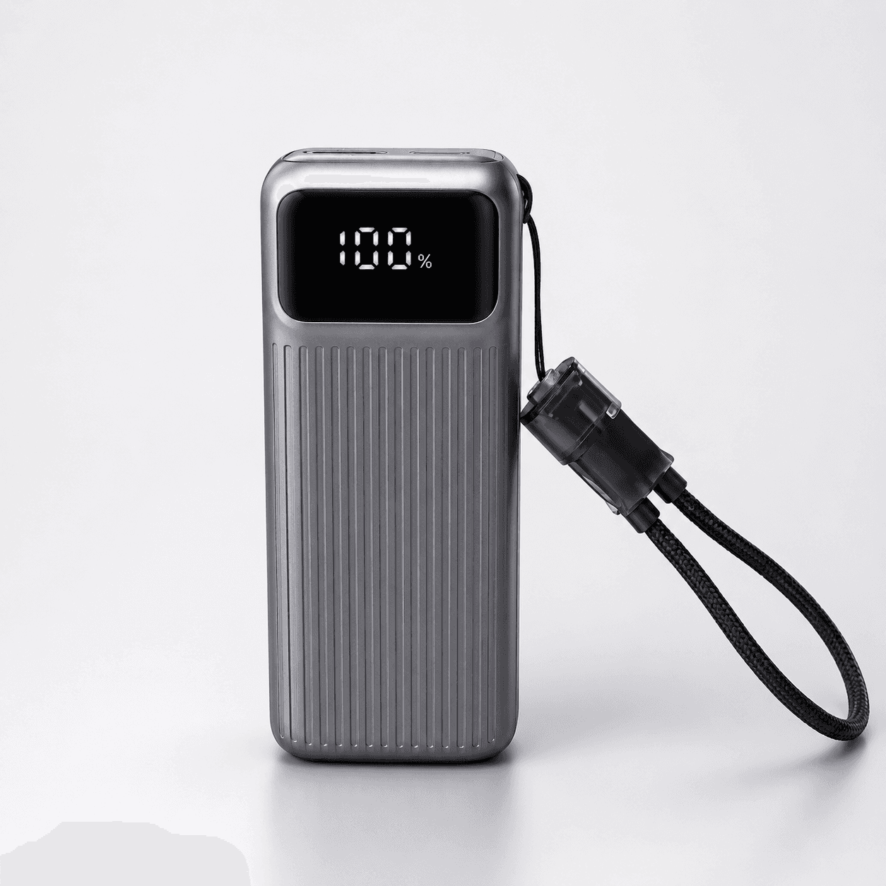 Power Bank C13 10,000mAh 22.5W Carga Rápida con Cables Integrados y Pantalla Digital — imagen 7