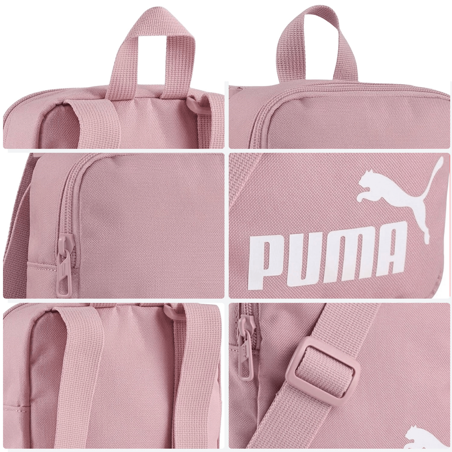 Bolsa Puma Portable Dama Casual Crossbody Rosa Mujer — imagen 5