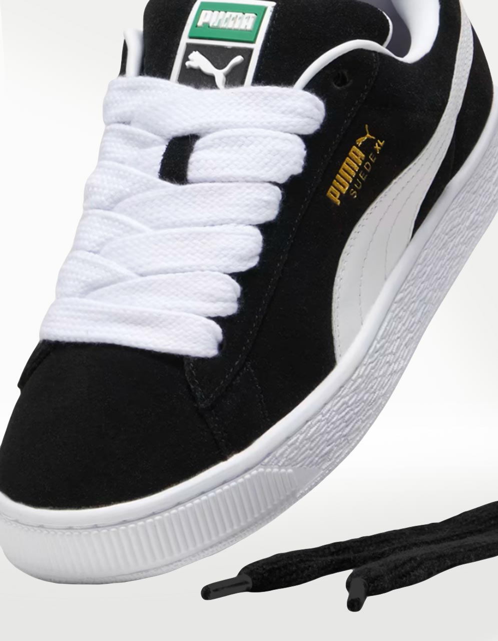 Tenis Puma Suede XL Negro - Mujer — imagen 5