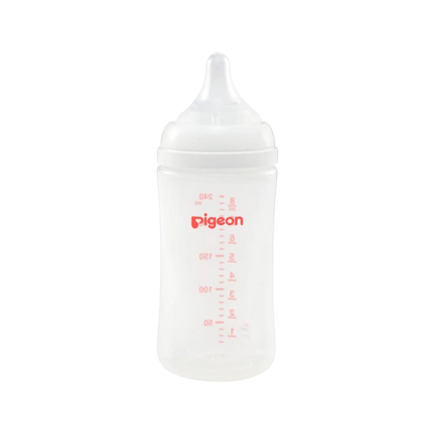 Pack 6 Biberones Pigeon Softouch 240ml/8oz Anticolicos 3m+ — imagen 6