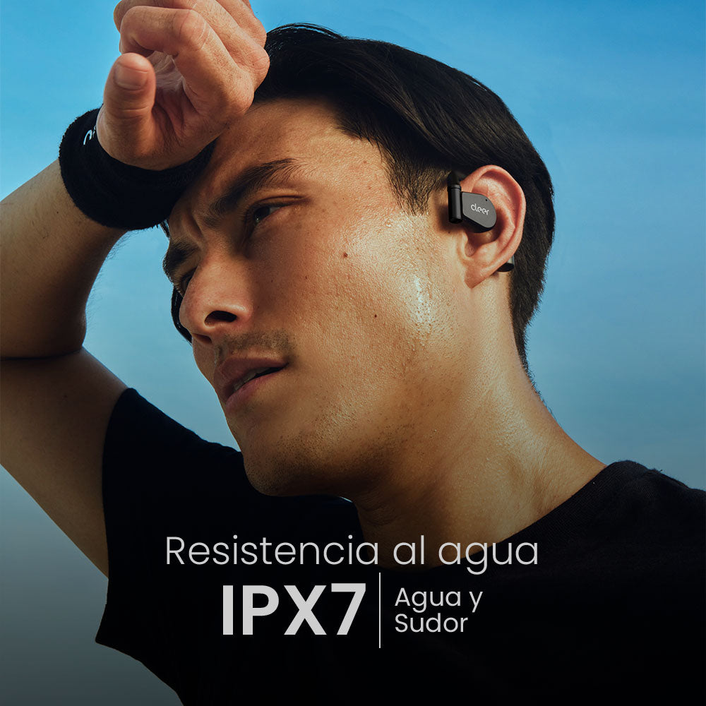 Audifonos Cleer ARC 3 Open-Ear: Sonido Hi-Res, Dolby Atmos, 50h Batería, IPX7 Negro — imagen 5