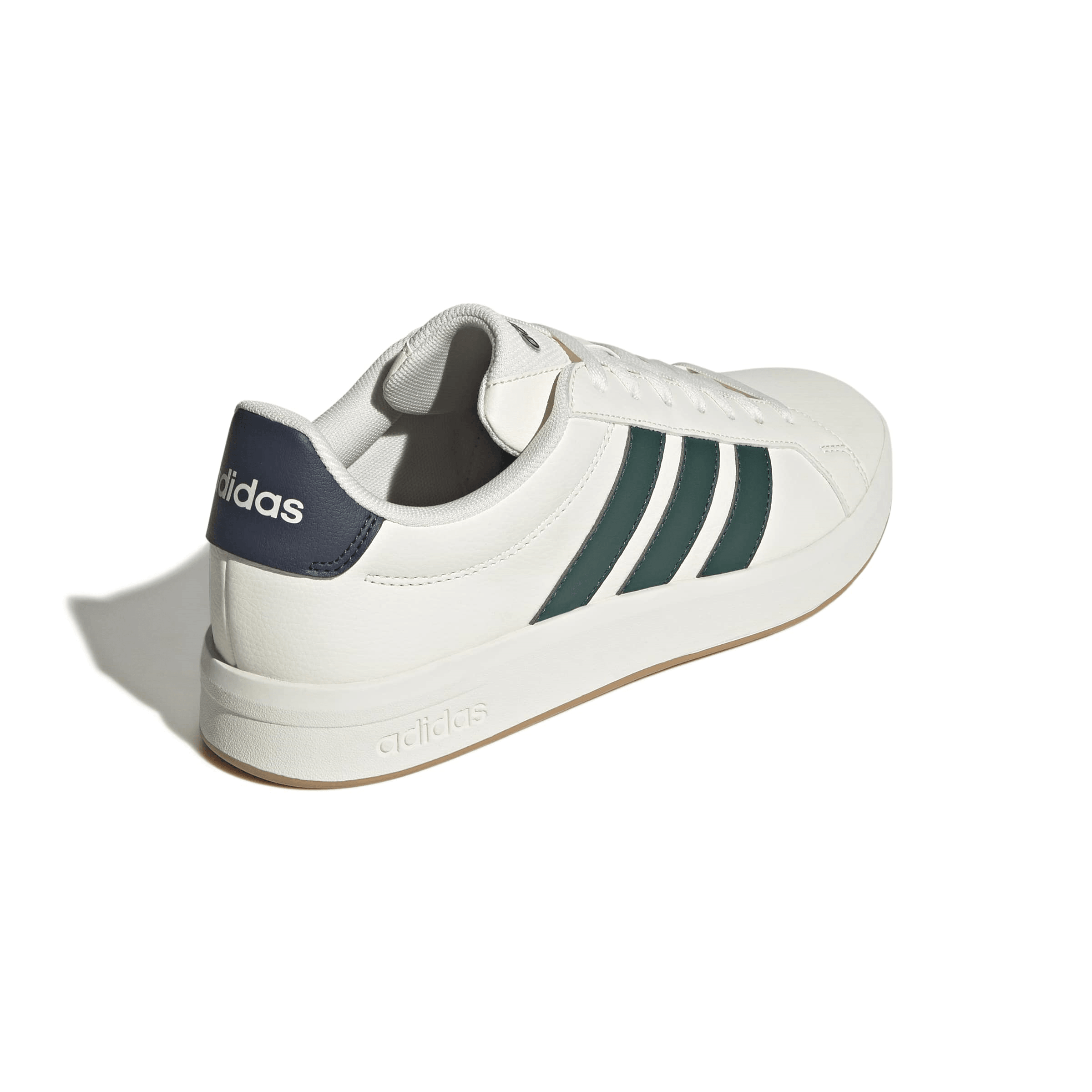 Tenis Adidas Grand Court Base 3.0 Hombre Casual Blanco Caballero — imagen 11
