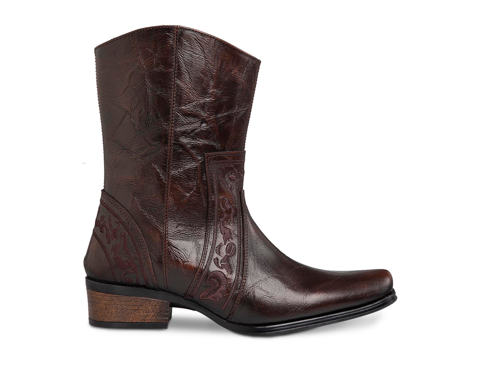 Bota Vaquera Hombre Larga Caballero Urban Cowboy 40708 Café — imagen 7