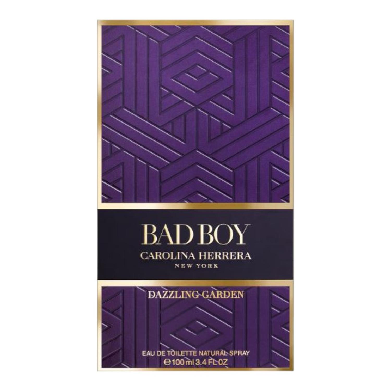 CAROLINA HERRERA BAD BOY DAZZLING GARDEN EDT 100 ML — imagen 2