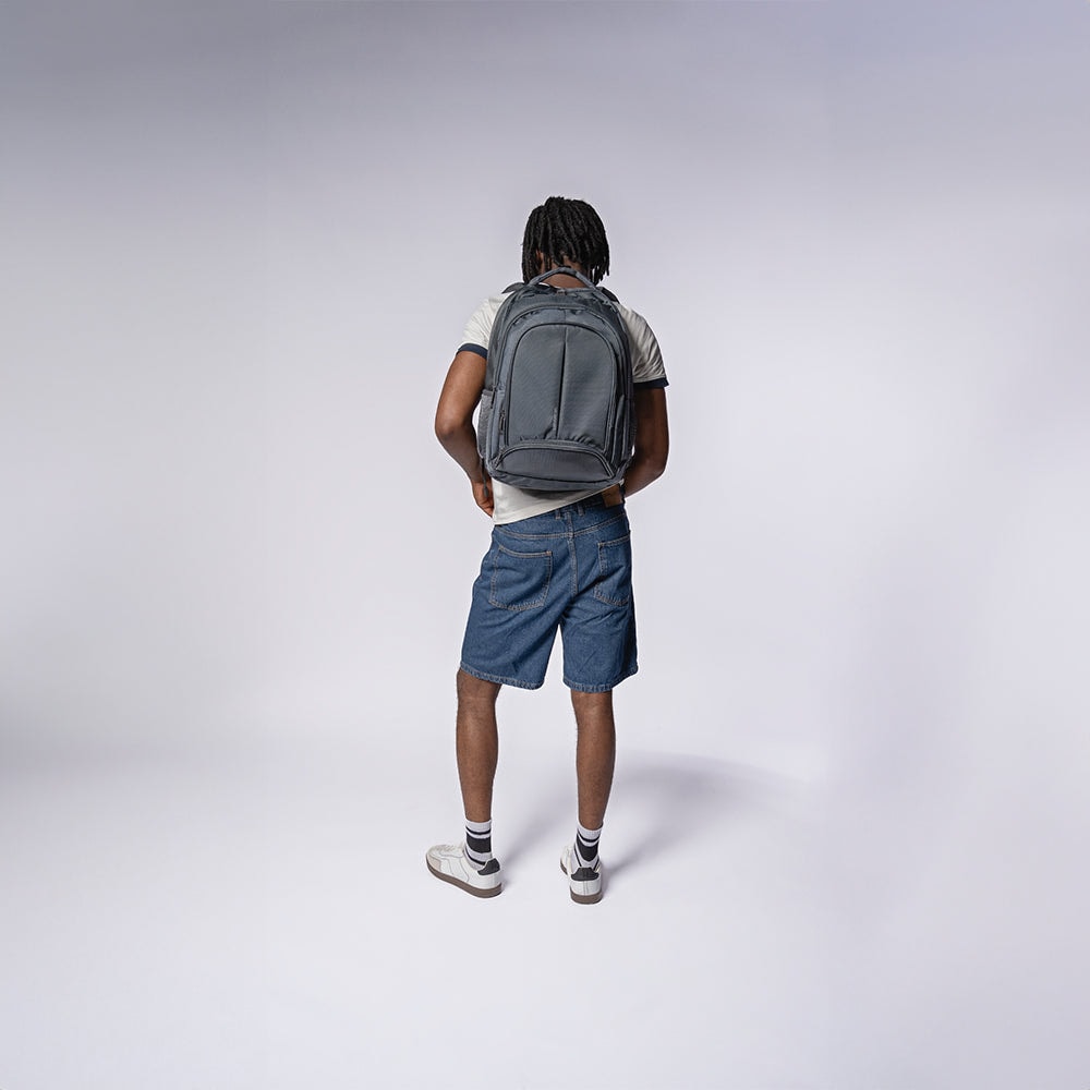 Mochila para laptop CoolCapital Bast 15.6" pulgadas Gris — imagen 3