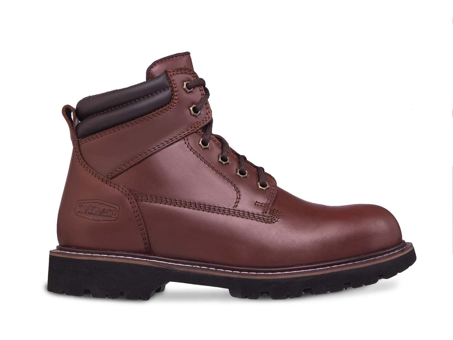 Bota hombre trabajo zapato industrial WORKLAND 71826 Café — imagen 2