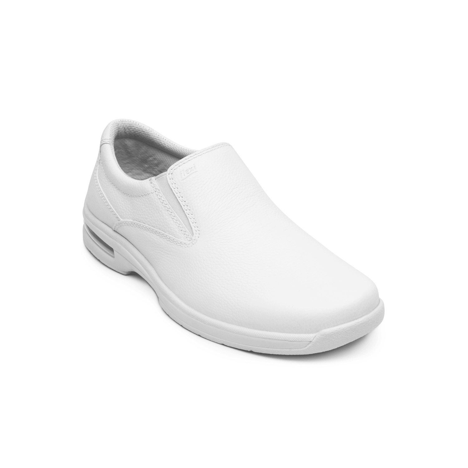 Zapato Flexi Hill Hombre Enfermeria Slip Casual Blanco Caballero — imagen 2