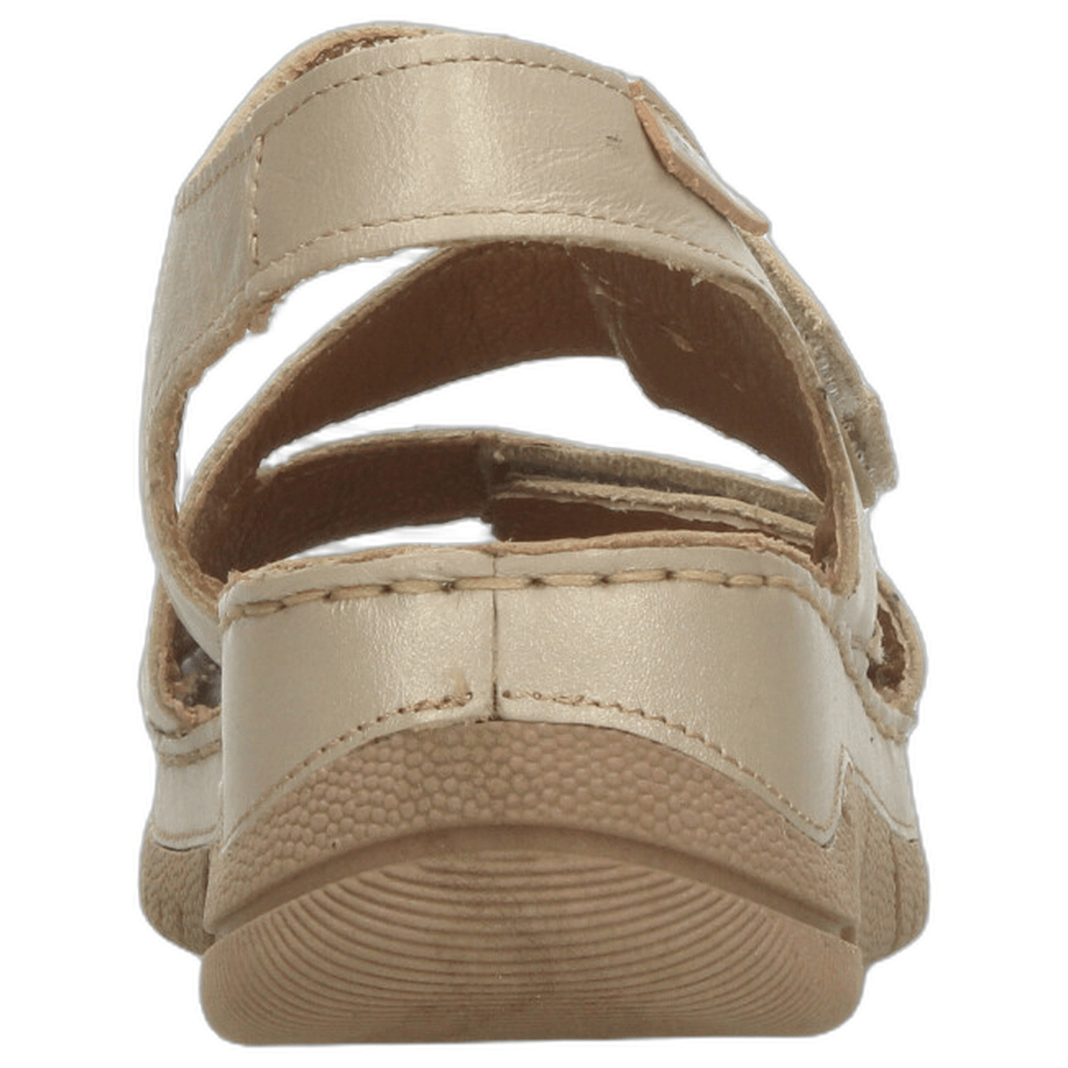 Sandalias Lobo Solo Dama Dorado Casual Para Mujer — imagen 8