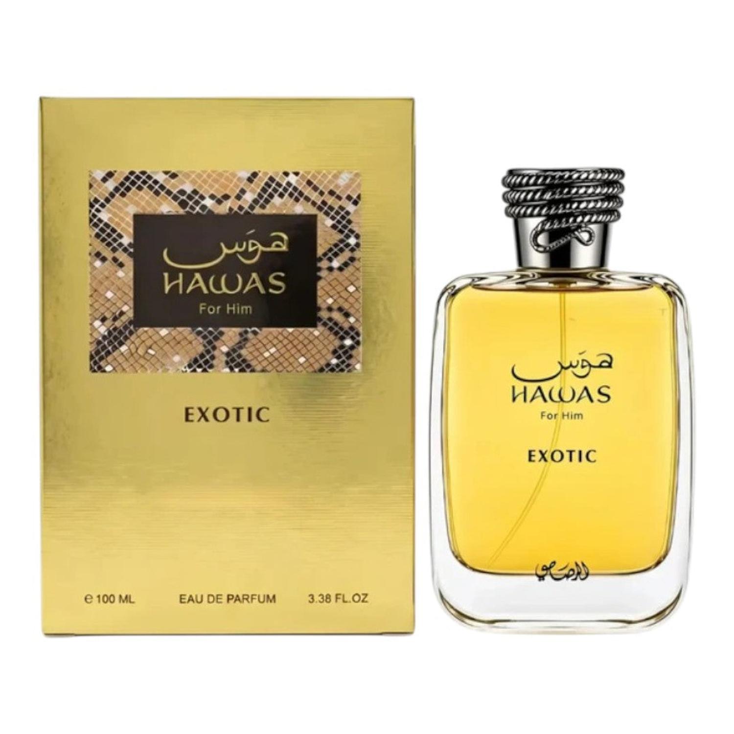 RASASI HAWAS FOR HIM EXOTIC EDP 100 ML — imagen 3