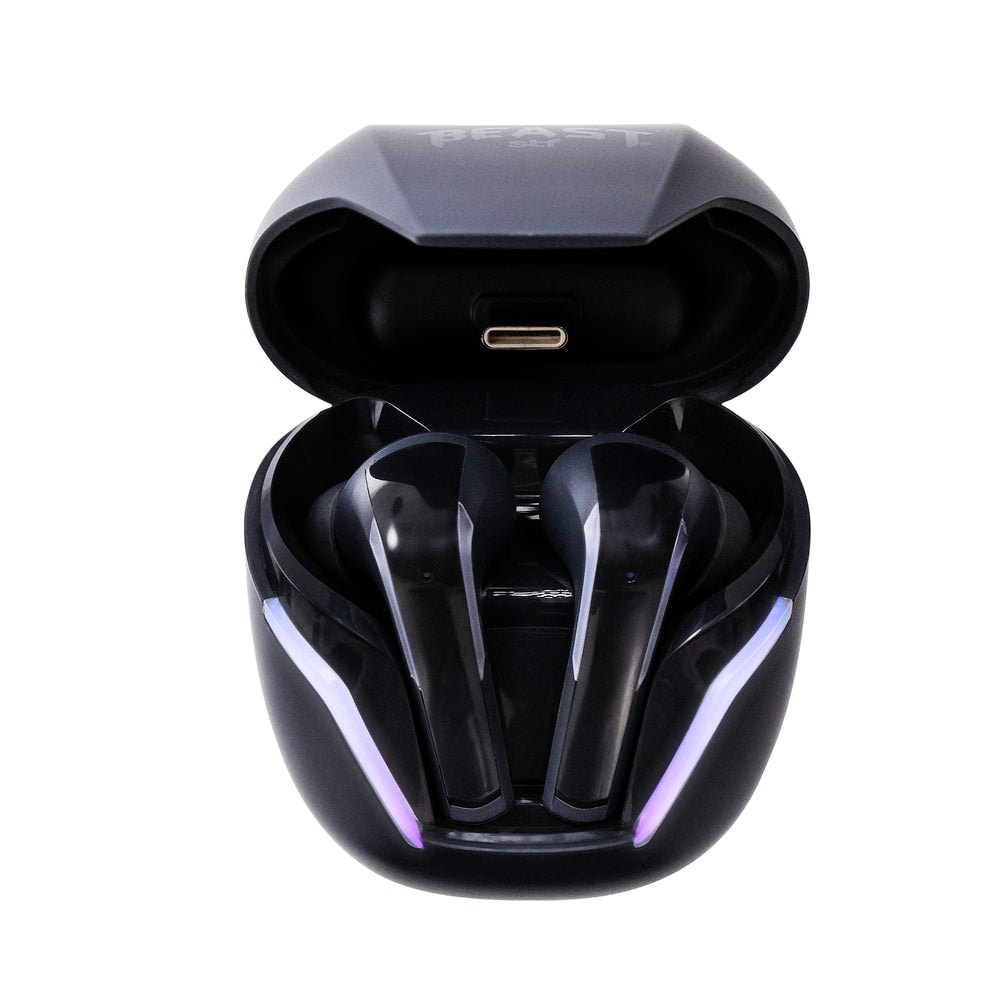 Audífonos inalámbrico Gamer TWS STF Beast MSTWS-205: Hi-Fi Videojuegos, 6hrs uso, 4 micrófonos — imagen 5