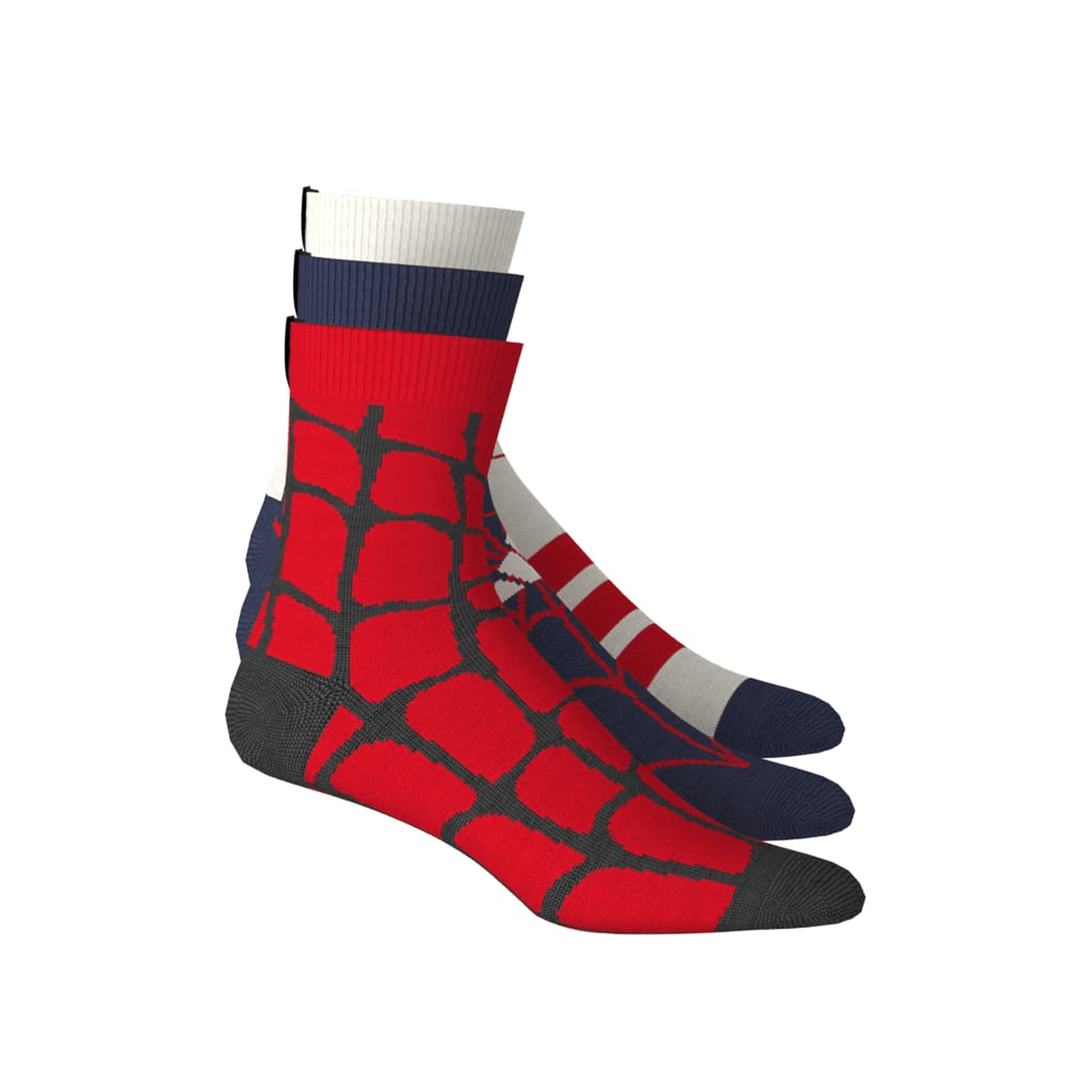 Calcetines Adidas Spider-Man Niño 3 Pares Largos Multicolor Infantil TM — imagen 6
