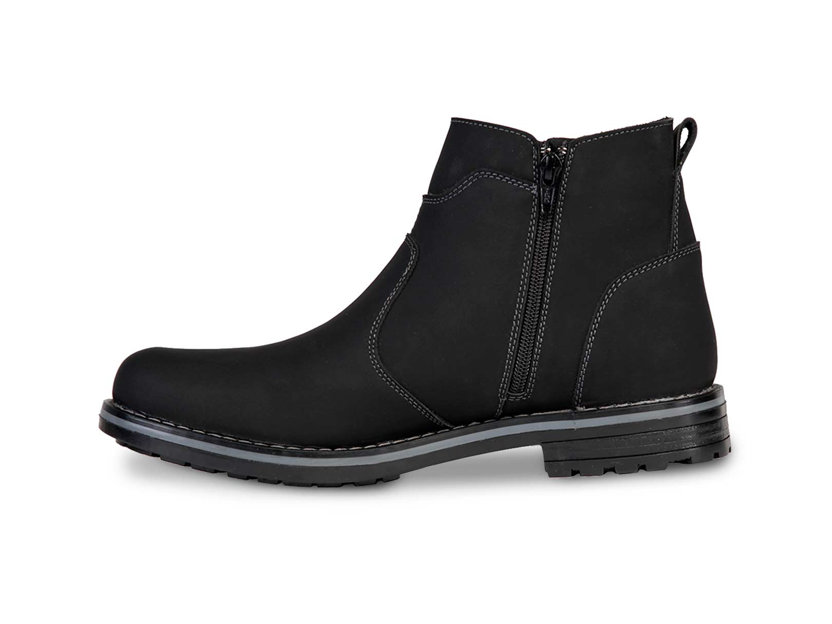 Bota hombre botin vestir vaquera PRO WORK 89719 Negro — imagen 11