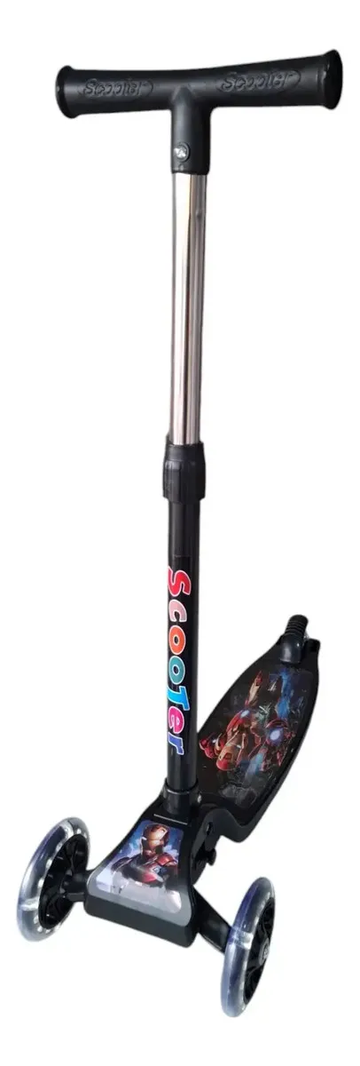 Scooter Infantil de Tres Ruedas con Manubrio Ajustable — imagen 1