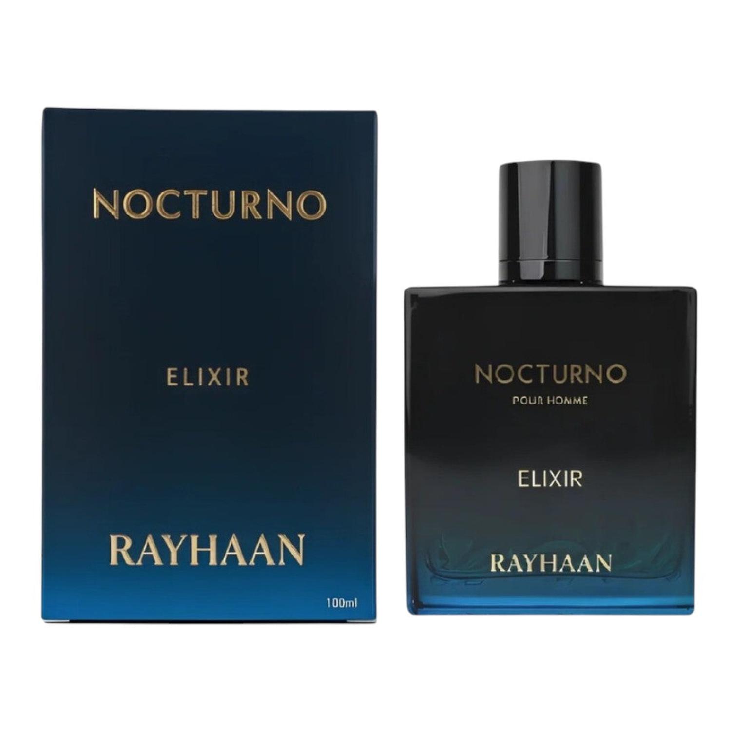 RAYHAAN NOCTURNO POUR HOMME ELIXIR EDP 100 ML — imagen 3