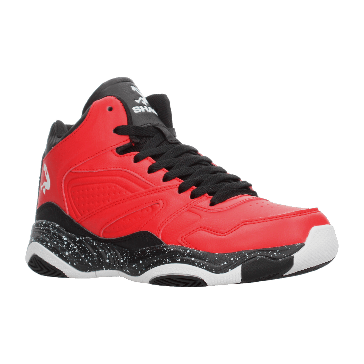 Tenis Hombre Shaq Rojo Casual Caballero — imagen 3