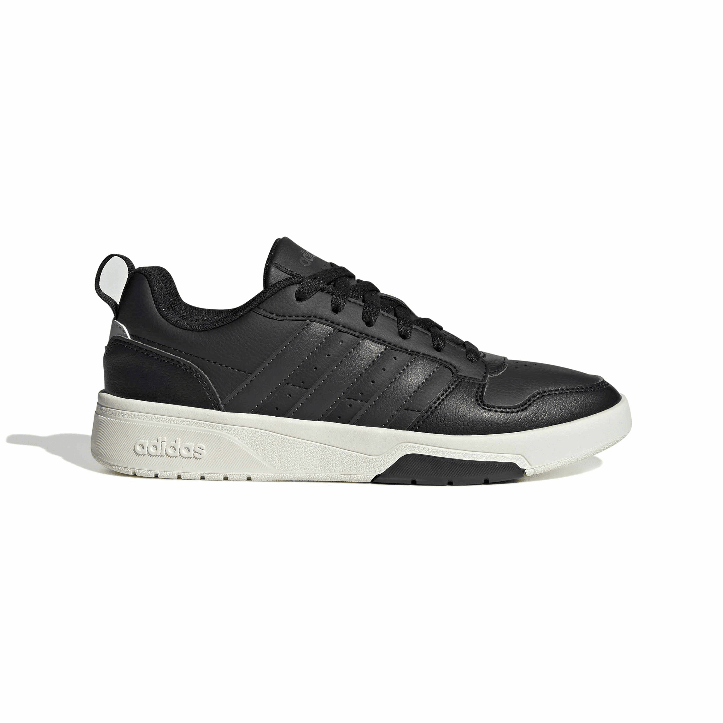 Tenis Adidas Courtwave Core Dama Casual Cintas Negro Mujer — imagen 9