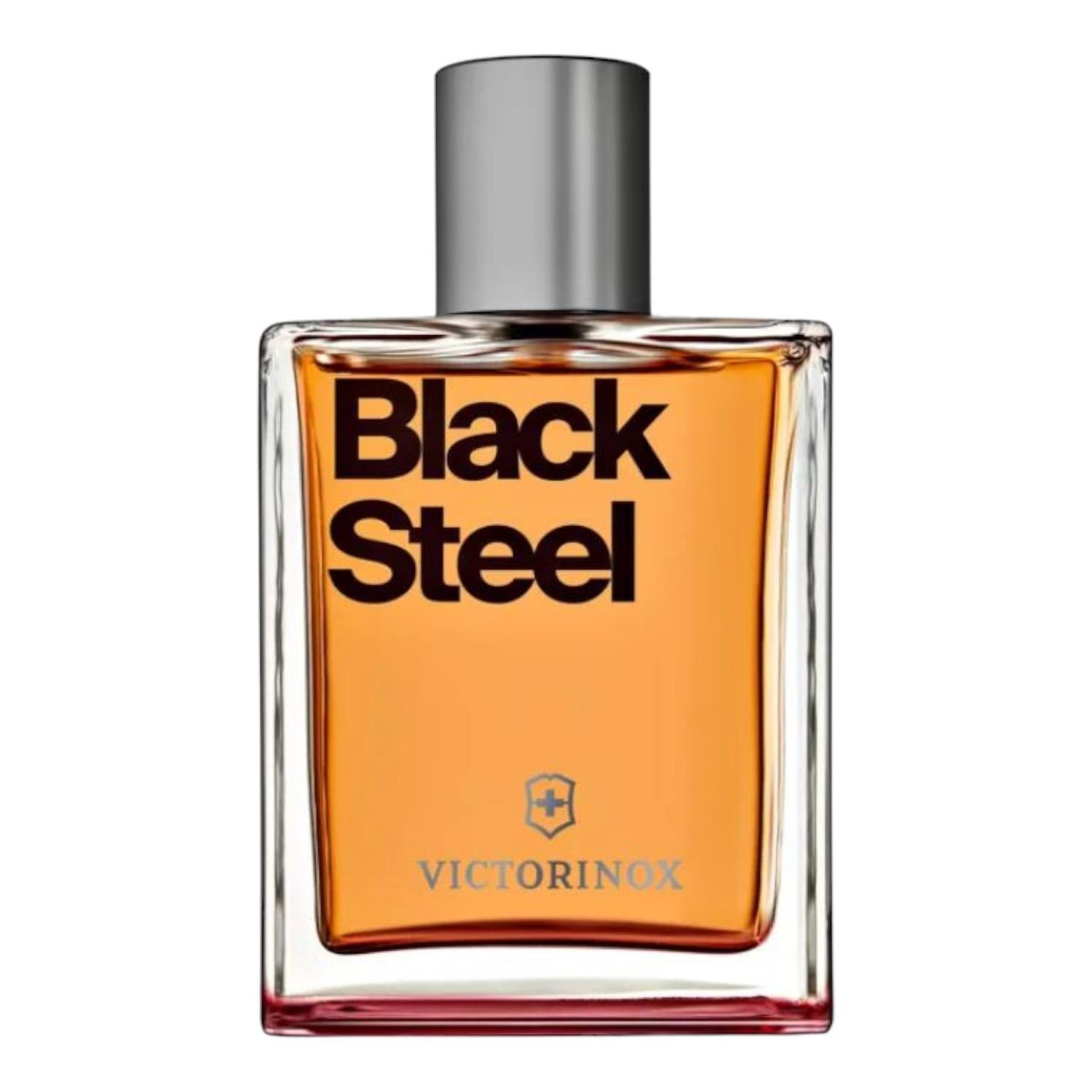 SWISS ARMY BLACK STEEL EDT 100 ML — imagen 1