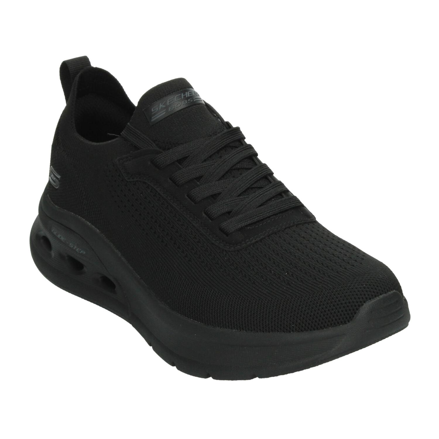 Tenis Skechers Bobs Hombre Deportivo Negro Caballero — imagen 4