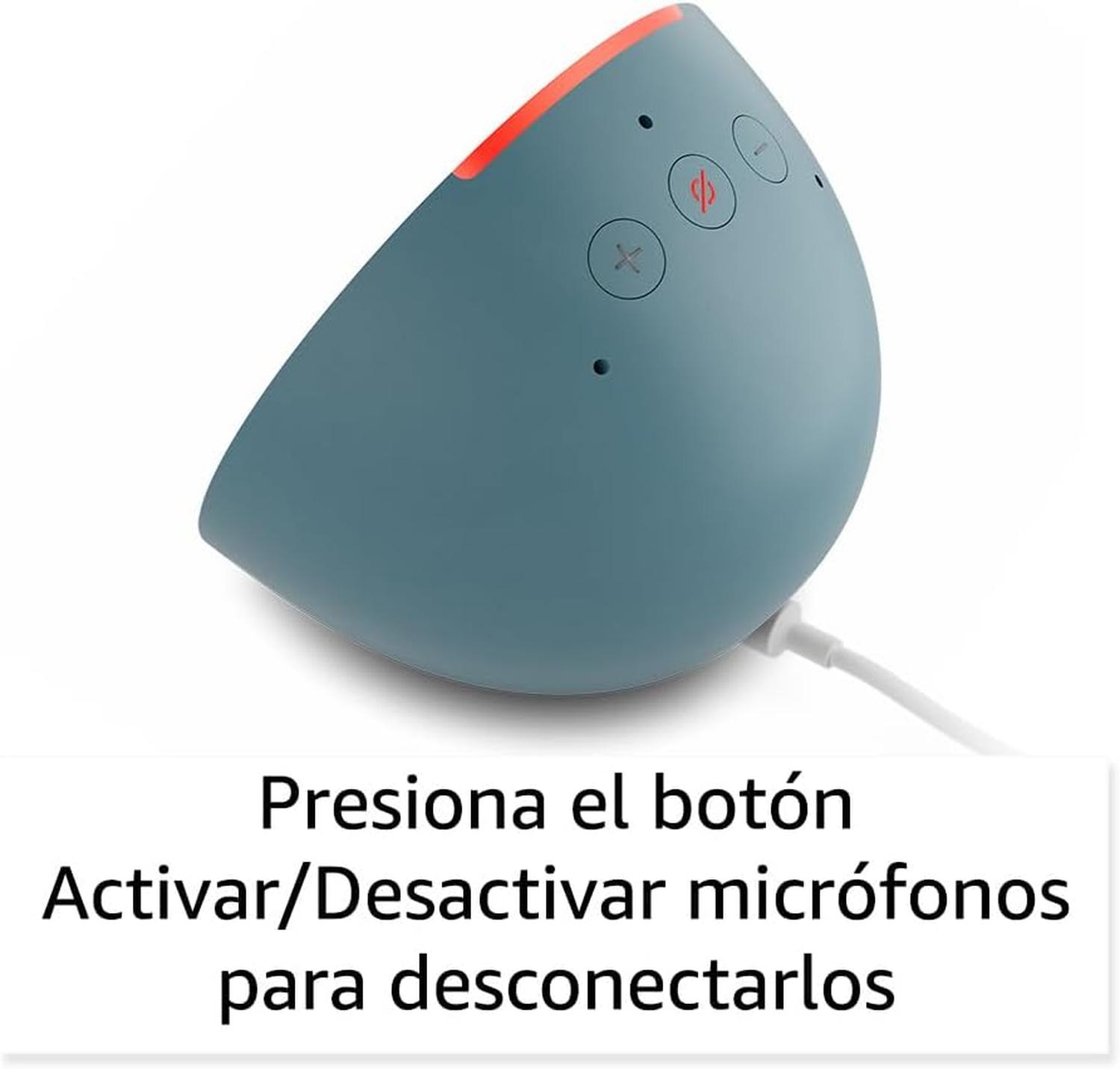Amazon Echo Pop Negro Bocina Inteligente con Alexa — imagen 4