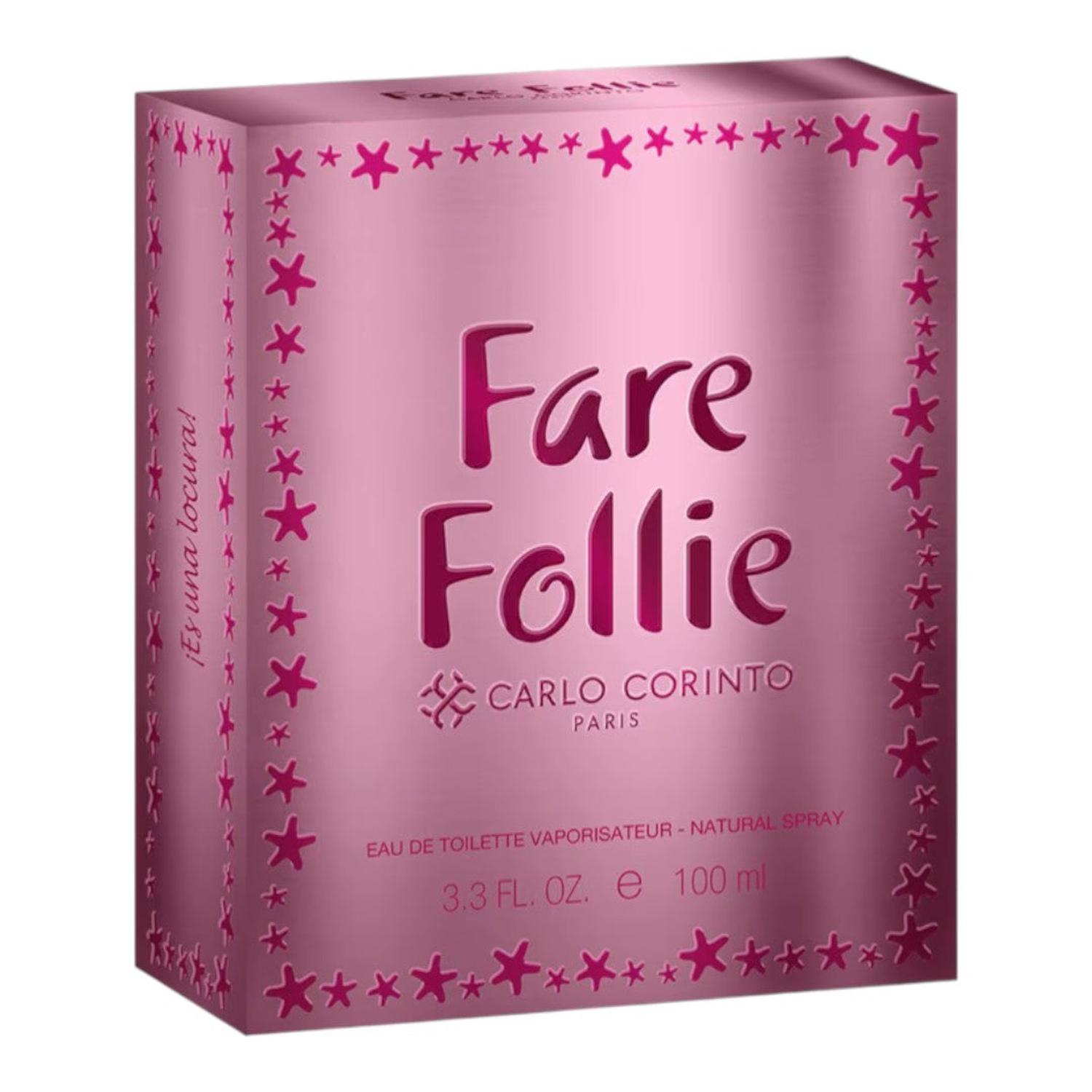 CARLO CORINTO FARE FOLLIE EDT 100 ML DAMA — imagen 2