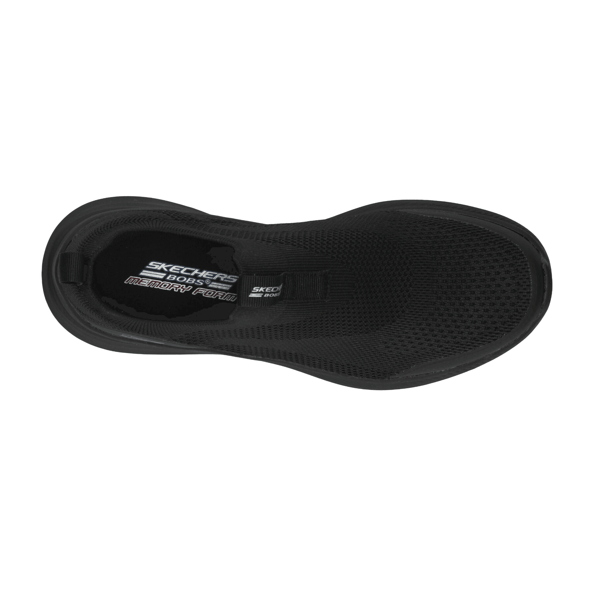 Tenis Skechers Bobs Moda Flex Hombre Deportivo Slip On Negro Caballero — imagen 17