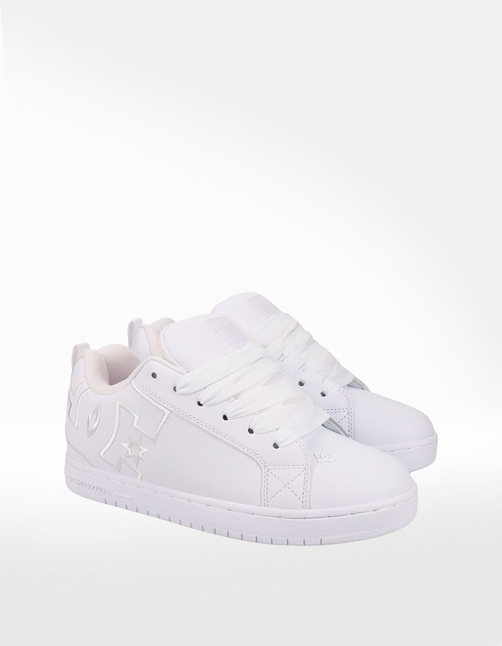 Tenis DC Shoes Court Graffik Blanco - Hombre — imagen 5