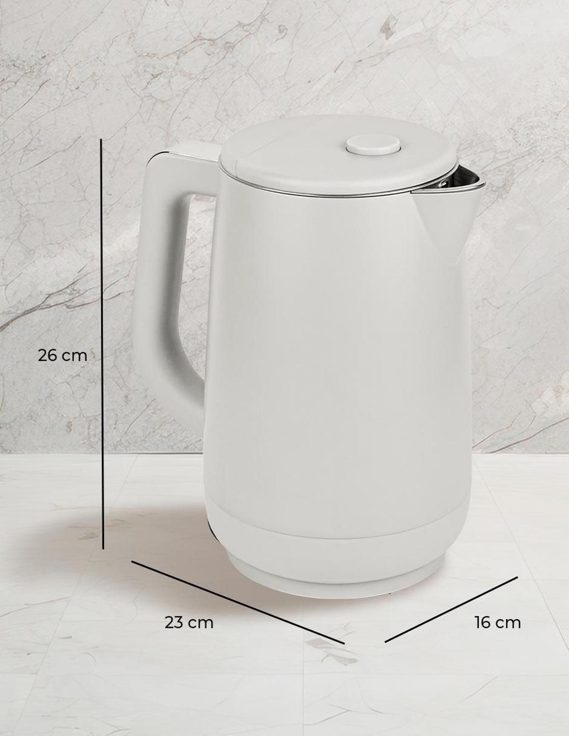 Hervidor Eléctrico Elle Digital Con Panel Táctil 1.7 L Blanco — imagen 10