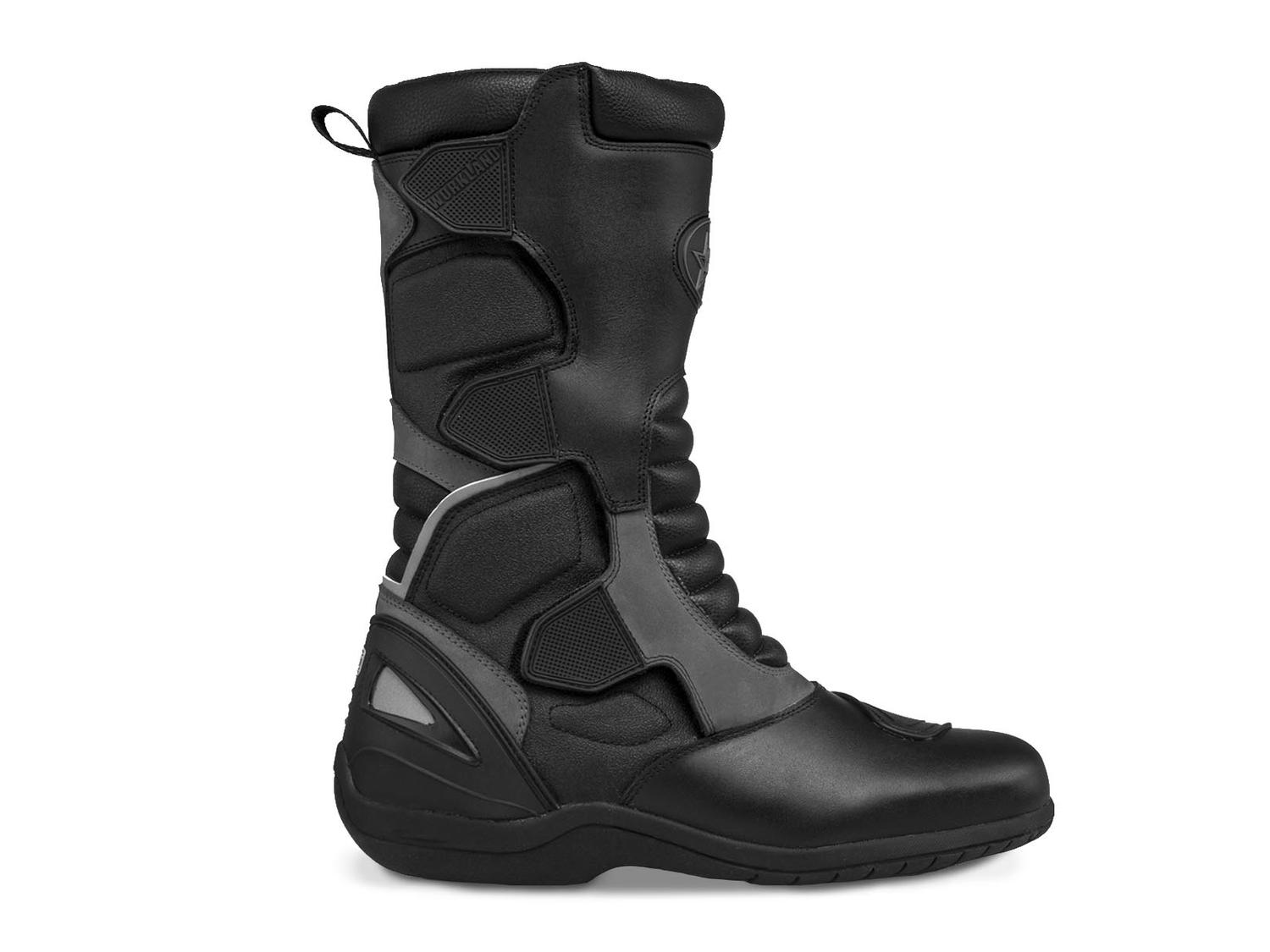 Botas Biker Hombre Doble proposito Moto Workland 009 Gris — imagen 2