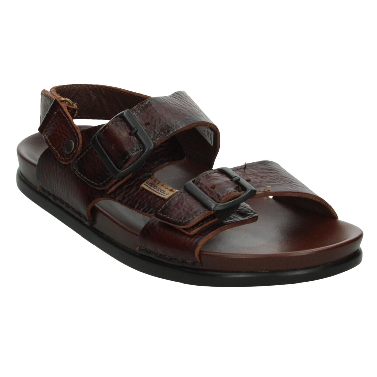Sandalias Hombre Lobo Café Casual Caballero — imagen 4