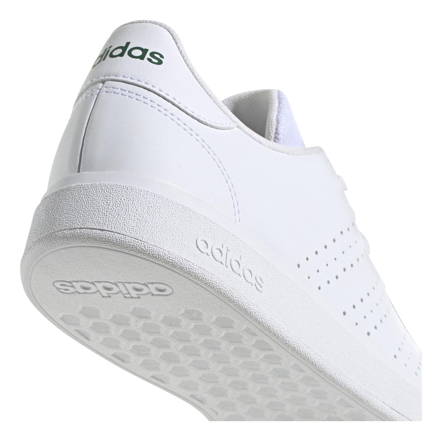 Tenis Hombre Adidas Advantage Base 2.0 Blanco Casual Caballero — imagen 7