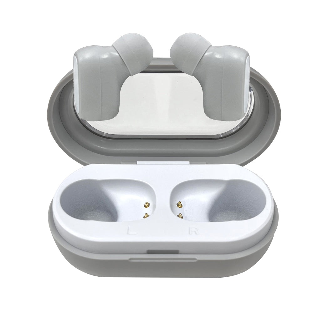 Audífonos Inalámbricos Tws Dux T2GO 3hrs Uso Micrófono Gris — imagen 2