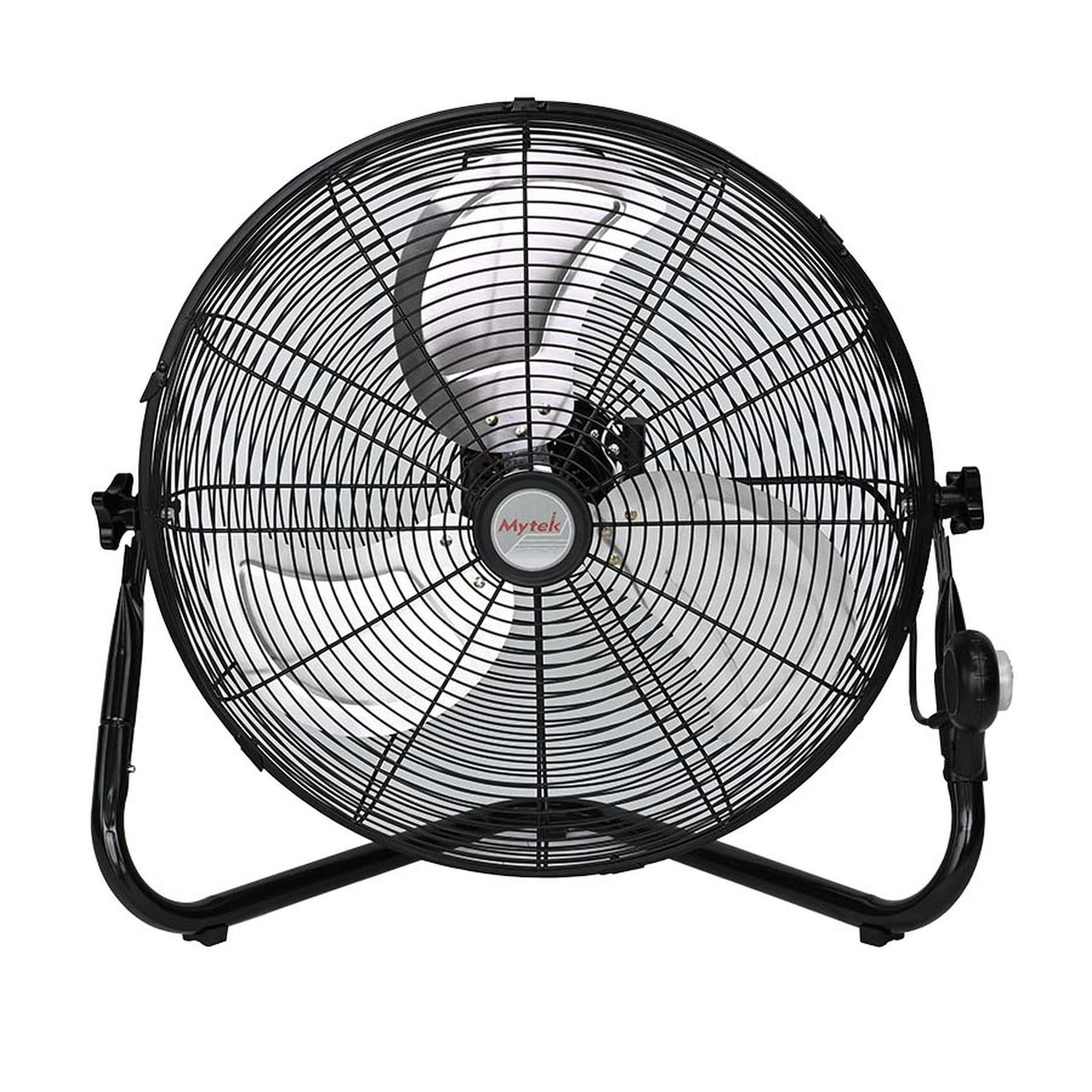VENTILADOR PISO MYTEK 3406 20 PUL 2 EN 1 METALICO — imagen 1