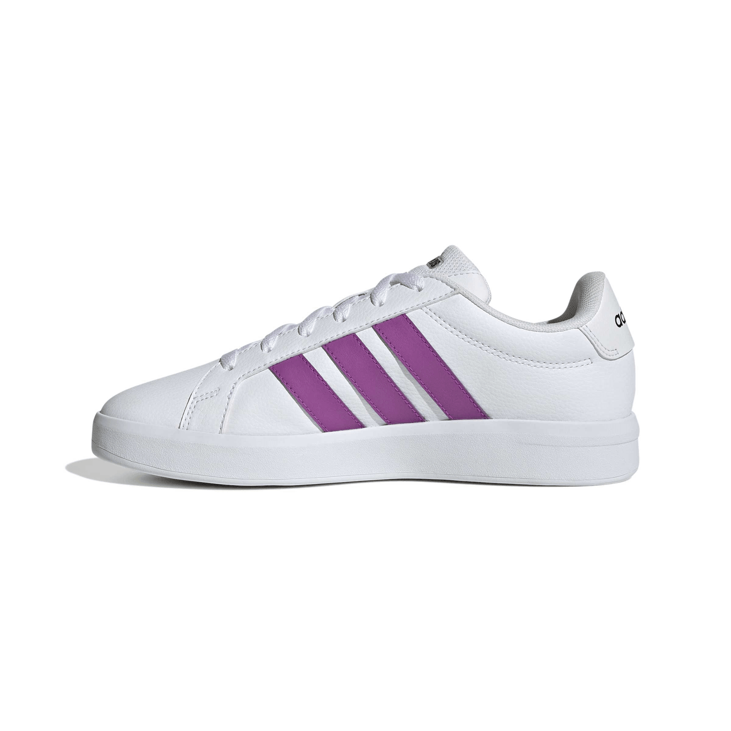 Tenis Adidas Grand Court Base 3.0 Dama Casual Blanco Mujer — imagen 4