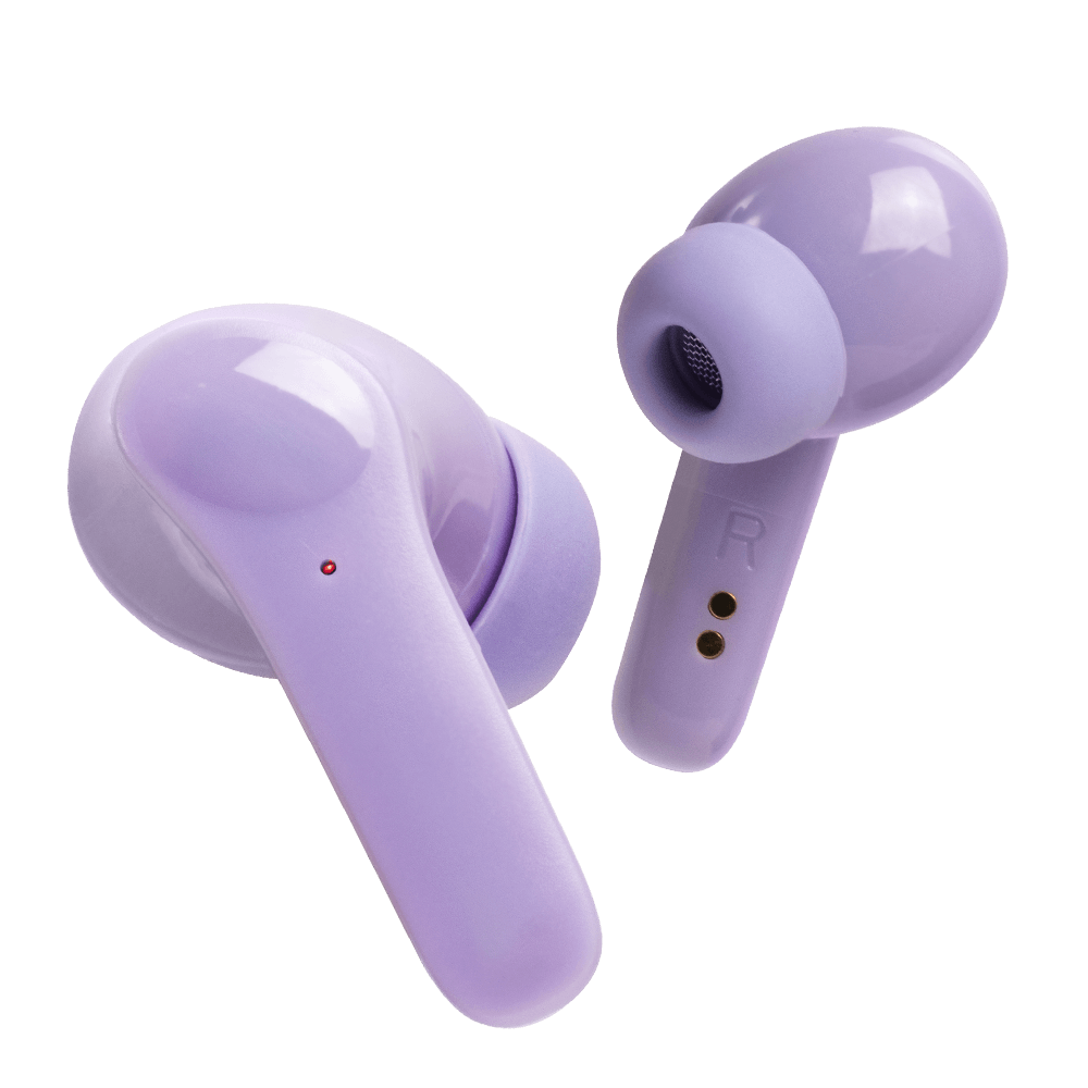 Audifonos Inalámbricos Tws Neo STF 15hrs Uso ANC Morado — imagen 5