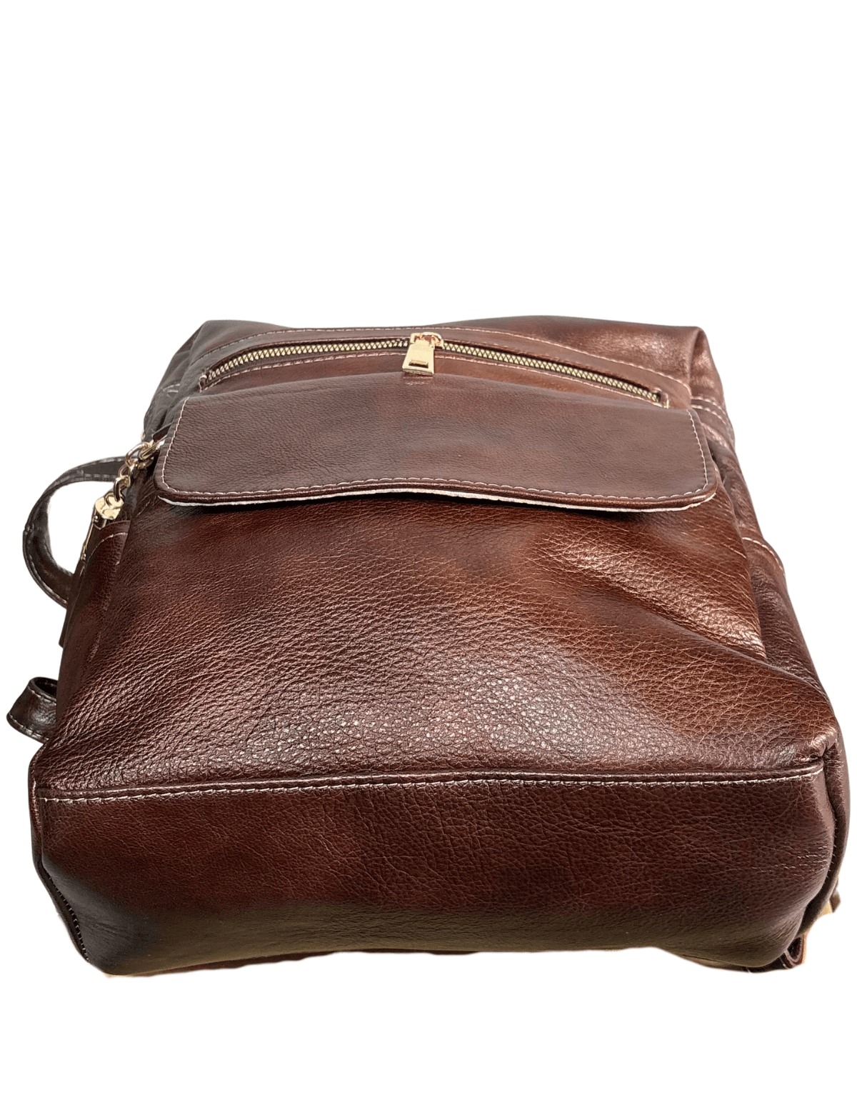 Mochila Bolsa Mariconera 3 En 1 De Piel Legitima Suave Para Dama Jf5 — imagen 6