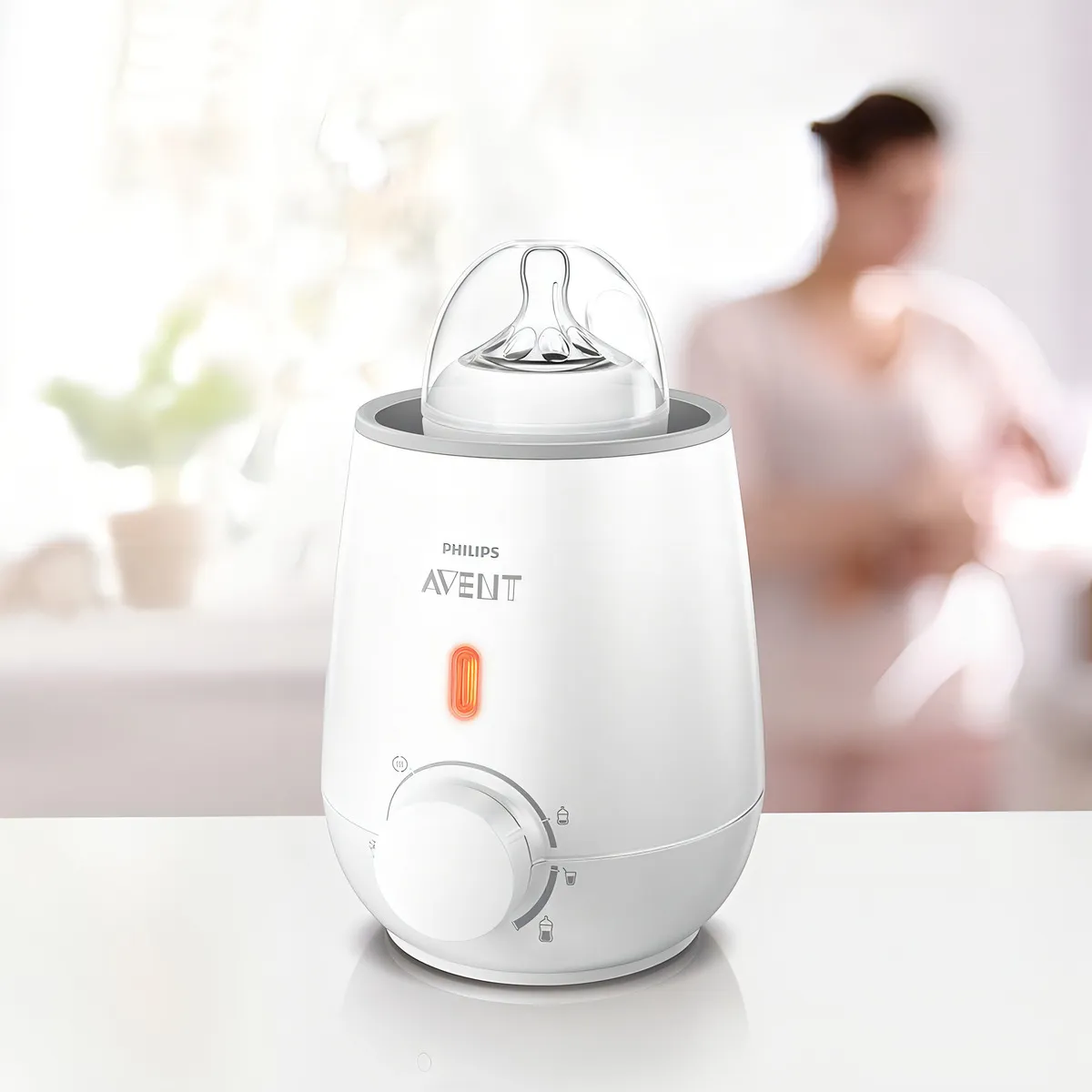 Philips Avent SCF355/07 Calentador De Biberones Color Blanco Descongela Y Mantiene El Calor — imagen 7